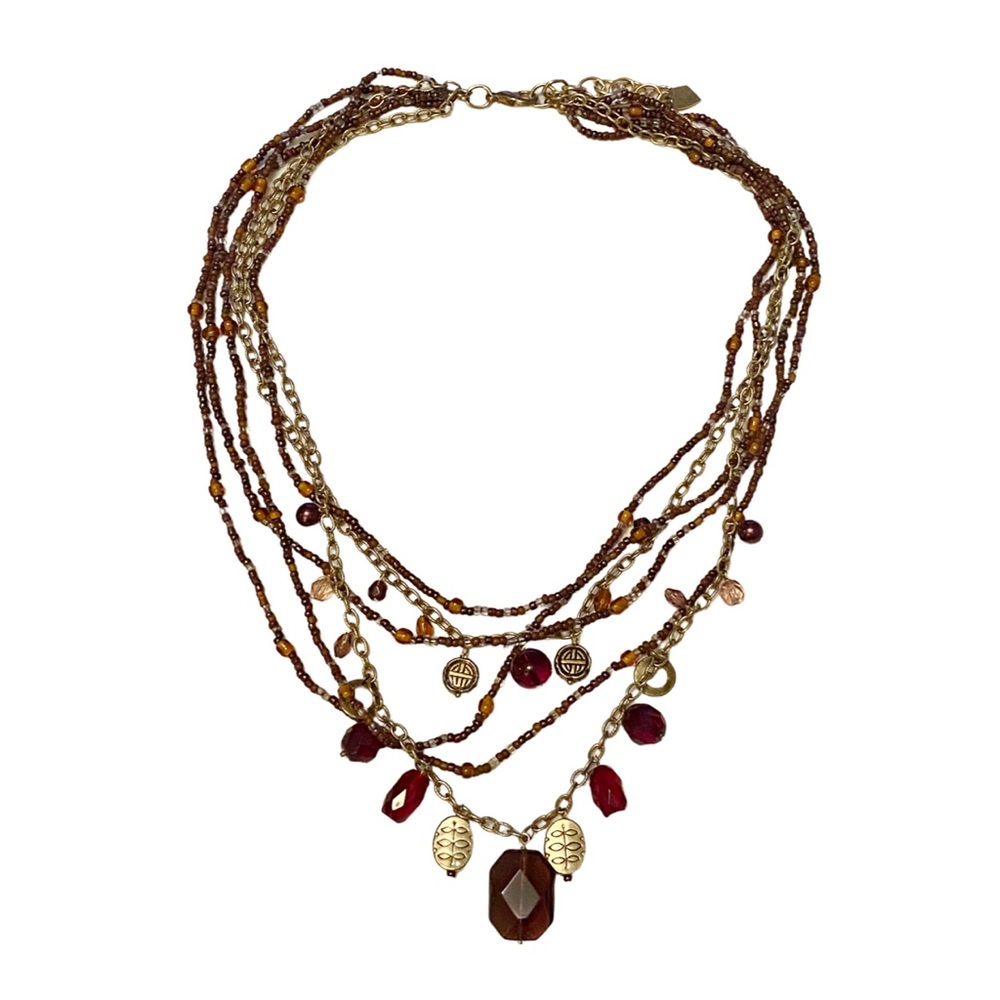 Coldwater Creek Layered Statement Necklace